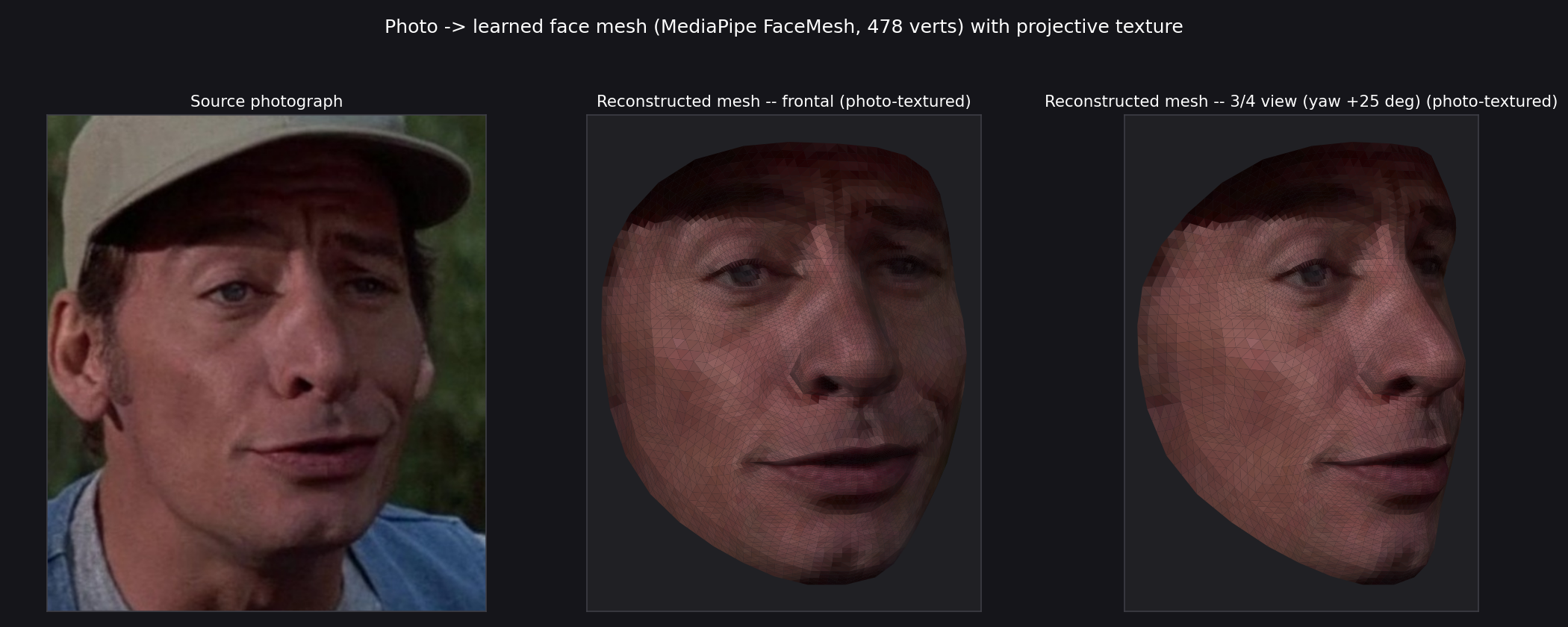 Automesh: Subject B learned mesh